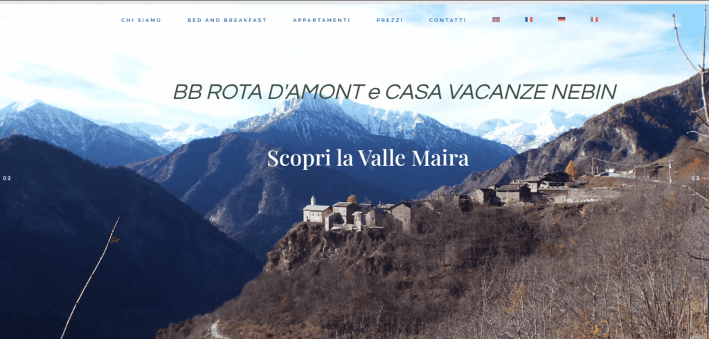 BED AND BREAKFAST ROTA D'AMONT